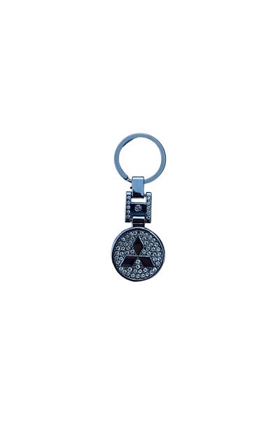 RoseTR Luxury Stone Keychain Accessory Compatible with Mitsubishi