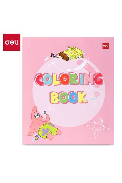 Deli EN050 Painting Book Assorted – Ideal for Kids, Learning, and Fun Activities