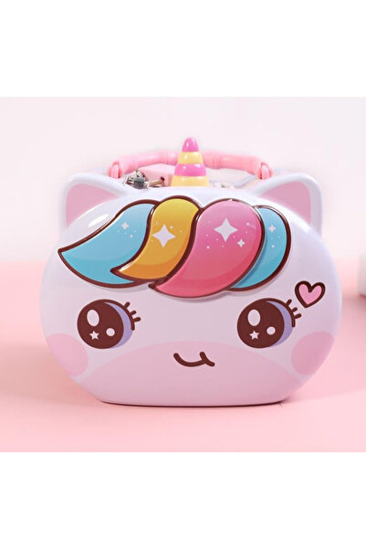 OEM Pușculiță Unicorn pentru Copii, cu Încuietoare