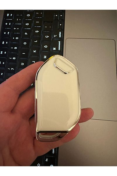 emii auto spare parts For Kia K3 K5 Sorento Ev9 Ev6 Ev5 Picanto Mq4 Ka4 Key Case Cover with 5 Keys White/Silver