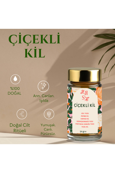 SABRAL ÇİÇEKLİ KİL