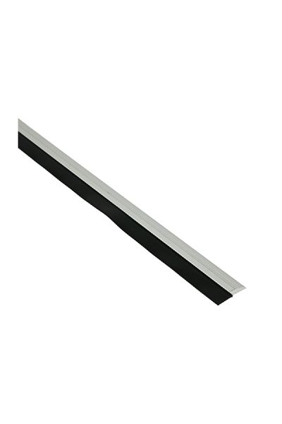 Mazaya Aluminium Resilient Long-Lasting Door Bottom Black and White