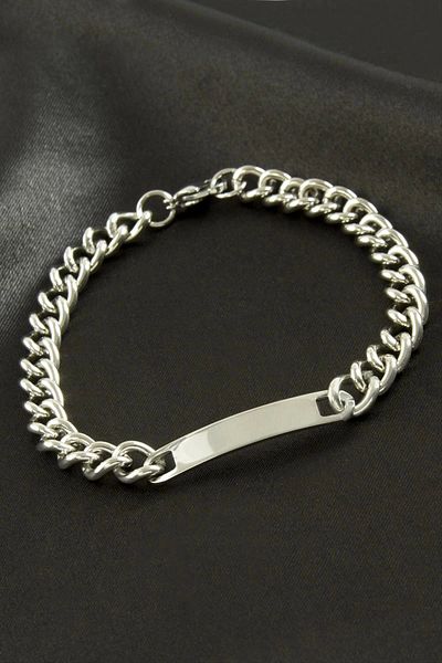Vemora Imprint Steel Bracelet (Name Can Be Written)