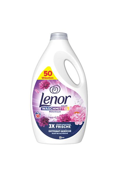 lenor Lenor Laundry Detergent, Gel, Color Amethyst, 50 washes, 2.5 l