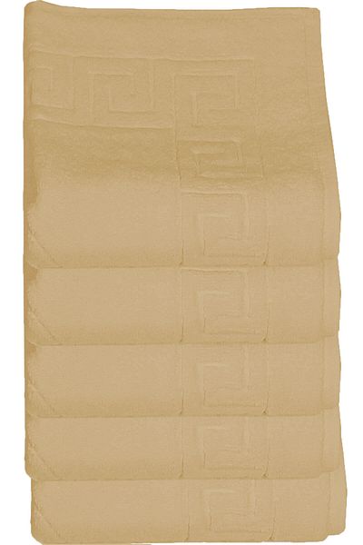 Mira Home 5 Pack Hotel Foot Towel Curly Foot Print 50X70 cm Colorful 16/2 Avs 250 Gr