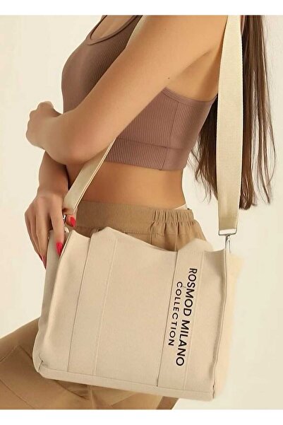 Efe KANVAS KUMAŞ TEK GÖZLÜ AYARLANABİLİR UZUN ASKILI EL VE OMUZ ÇANTASI 30X20 CM