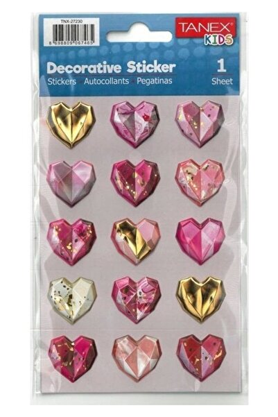 Tanex Puffy Kalpler Serisi Stickers Tnx-27230