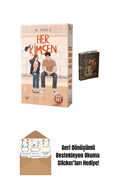 Artemis Yayınları Her Kimsen - Son Set + Eflâl 2 + Okuma Sticker'ları