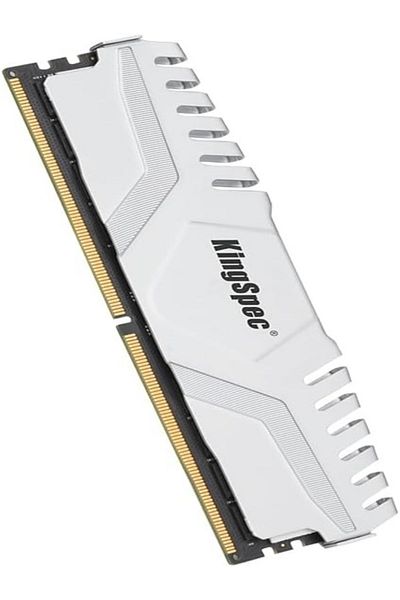 PC'GEN KingSpac DDR5 Storm Series Desktop Gaming RAM, 5200Mhz/s, 288-pin DIMM, 16 GB (8+8) GB-White