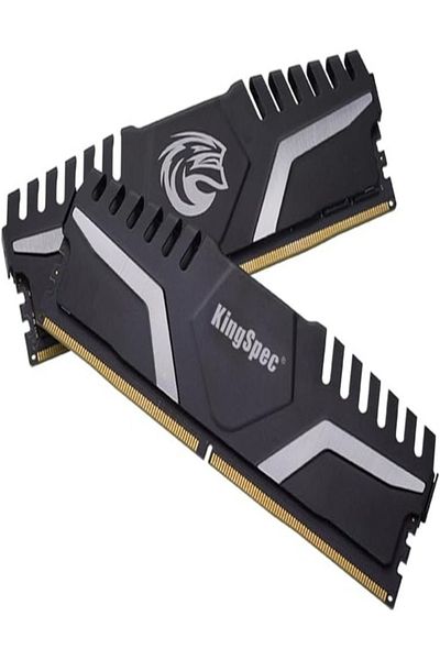 PC'GEN KingSpac DDR5 Storm Series Desktop Gaming RAM, 5200mhz/s, 288-pin DIMM, 16 GB (8+8) GB-Black