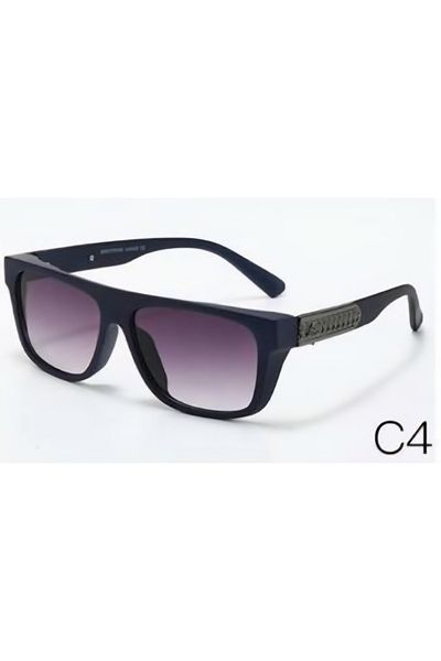 Escales Men's Uv-400 Protection Luxury Matte Sunglasses