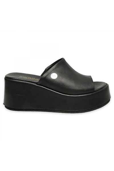 Mammamia D25Yt-1565Z Papuci de damă Daily Black