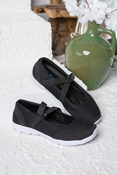 İmerShoes Allyup Women's Ballerina Easy to Wear Breathable Lightweight Comfortable Sole Flexible Daily Sports Shoes 048