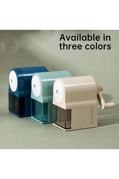 Deli Deli EH502 Rotary Pencil Sharpener - ASST. Colors – ideal for school & office use