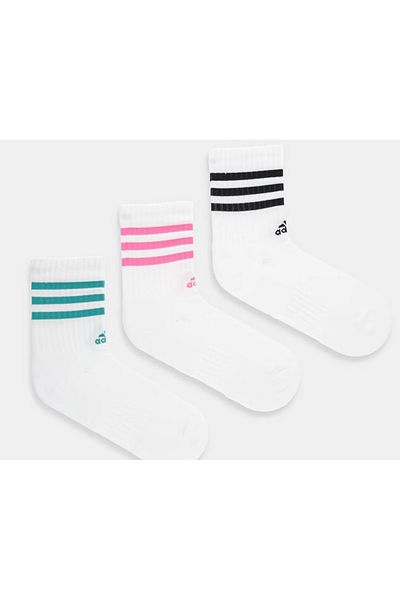 adidas Pachet de 3 șosete pentru femei Essentials Jw2765