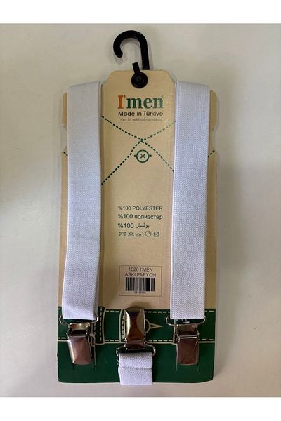 KUMRUNUN DÜNYASI White Trouser Hanger Boy