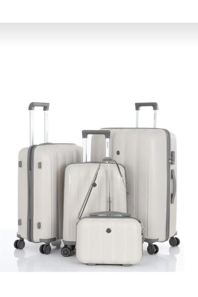MÇS 4'LÜ SET KIRILMAZ VALİZ SETİ