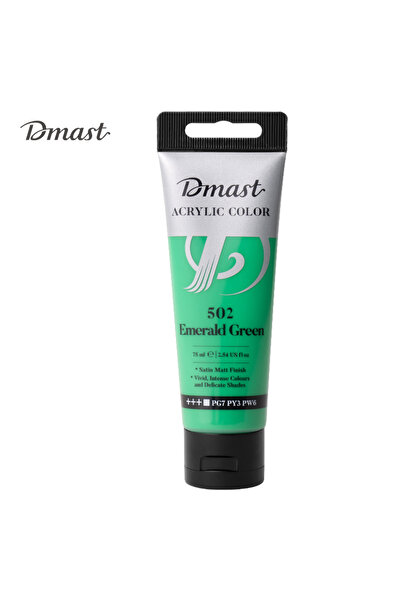 Deli طلاء أكريليك EC330-EG سعة 100 مل - مثالي للاستخدام على الورق والقماش وال...