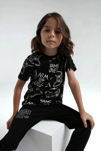 Rolypoly Boy's Double Set - Black