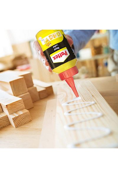 Pattex D2 Express Long-Lasting Quick-Drying Wood Glue White 250g