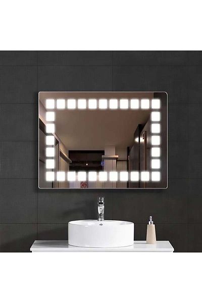 K Korman Oglinda Baie LED Touch Evan 80x60cm