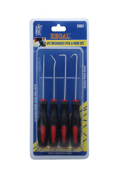 Regal 4-Piece Mechanics Pick and Hook