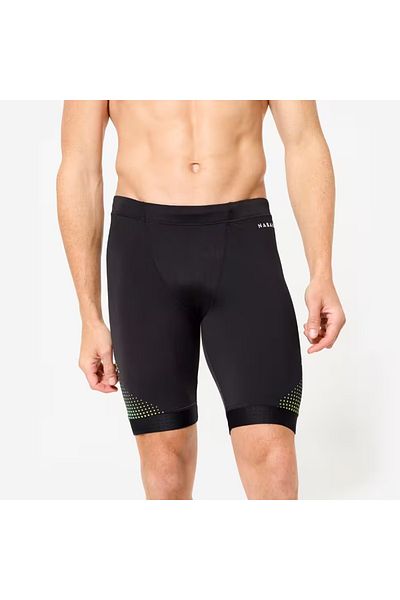 Decathlon Ανδρικό μαγιό Jammer - Μαύρο/Κίτρινο - 500 FITI