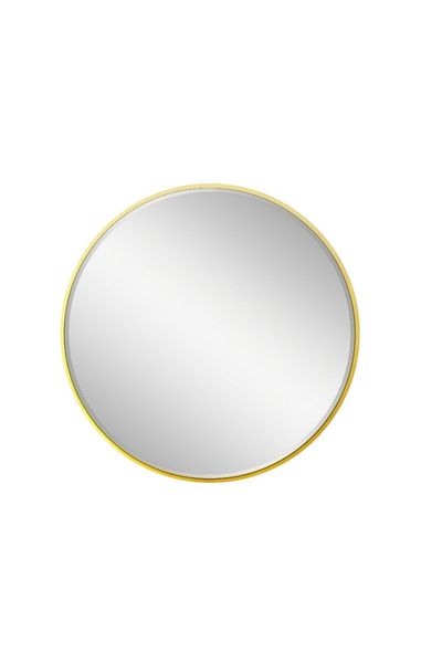 DEC4 90*90 cm shatterproof circular mirror with multiple frame colors