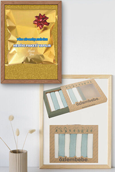 Maxhilda Bebe 7 Pack 100% Cotton Baby Mouth Wipes (Gift Package Made)