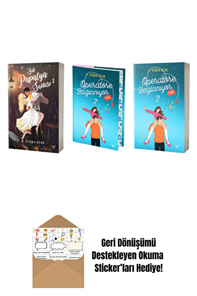 Artemis Yayınları K. Kübra Berk 3 Kitap Set + Okuma Sticker'ları