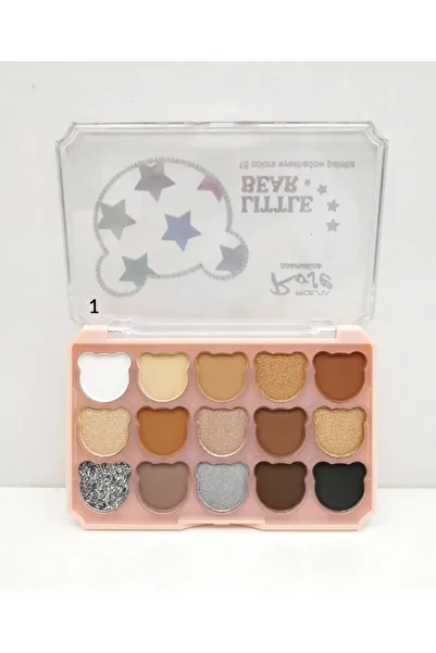 Meri Rose 15 Li Shadow Palette No 01
