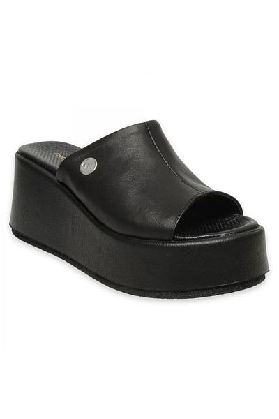 Mammamia D25Yt-1565Z Papuci de damă Daily Black