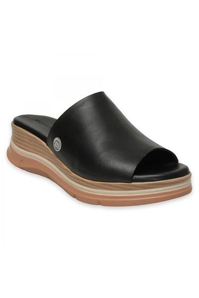 Mammamia D25Yt-1495 Women's Leather Slippers