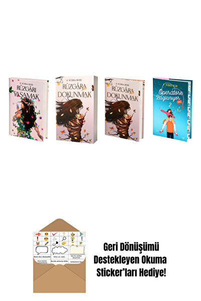 Artemis Yayınları K. Kübra Berk 4 Kitap Set + Okuma Sticker'ları