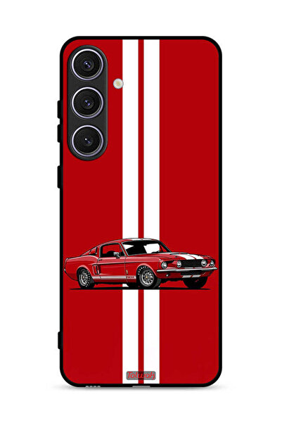 Tolwak غطاء حماية لهاتف Samsung Galaxy S25 Plus بتصميم سيارة كلاسيكية تجريدية