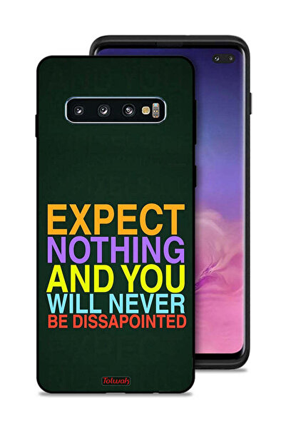 Tolwak غطاء حماية لهاتف Samsung Galaxy S10 Plus لا تتوقع شيئًا ولن تشعر بخيبة...