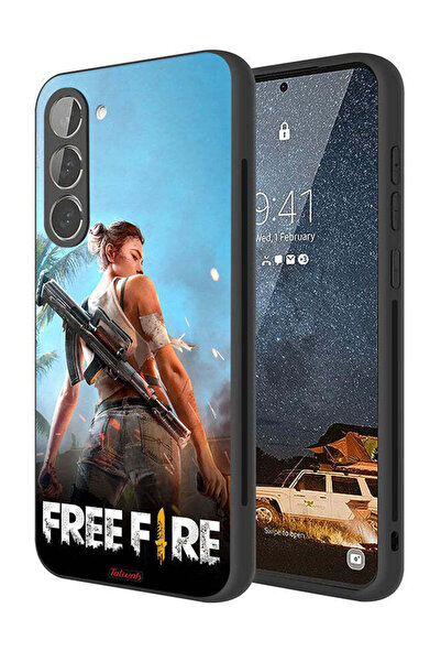 Tolwak غطاء حماية لهاتف سامسونج جالاكسي S23 5G فري فاير