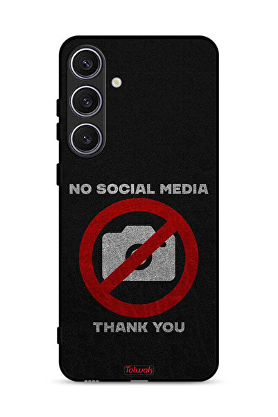 Tolwak غطاء حماية لهاتف Samsung Galaxy S24 Plus 5G لا يدعم وسائل التواصل الاج...