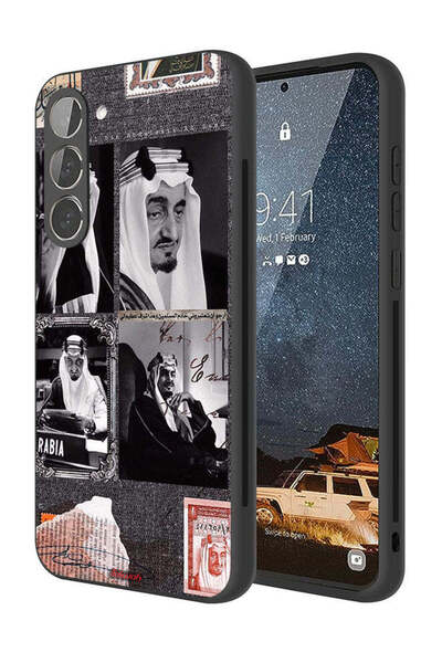 Tolwak Samsung Galaxy S23 Plus 5G Protective Case Cover King Faisal Vintage P...
