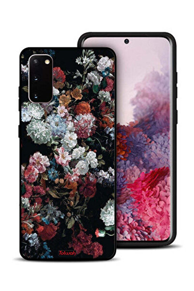 Tolwak غطاء حماية لهاتف سامسونج جالكسي S20 بنقشة ورود عتيقة