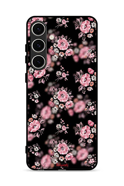 Tolwak غطاء حماية لهاتف سامسونج جالاكسي M56 5G بنقشة زهور بورتريه
