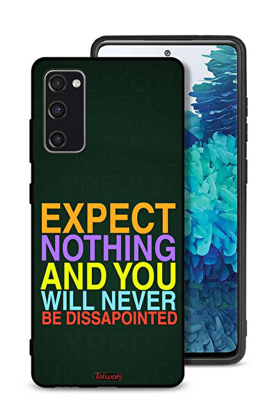 Tolwak Samsung Galaxy S20 FE Protective Case Cover Expect Nothing And You Wil...