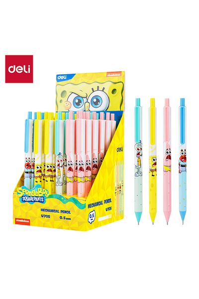 Deli EU705 Mechanical Pencil 0.5mm Assorted Colors 36pcs–ideal for fun writing & school supplies