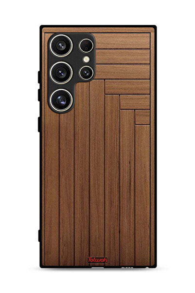 Tolwak غطاء حماية لهاتف Samsung Galaxy S24 Ultra 5G بنمط باب