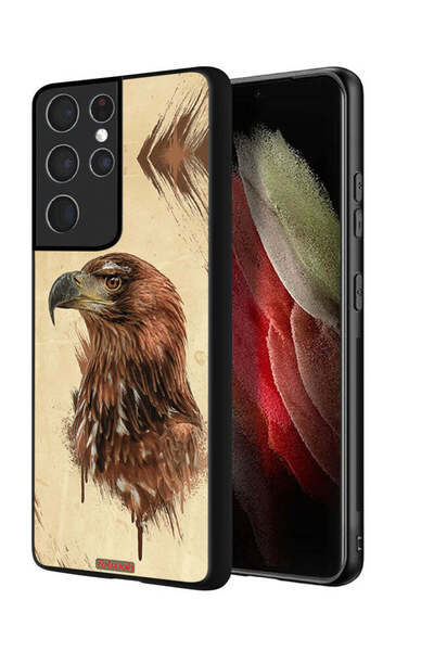 Tolwak غطاء حماية لهاتف Samsung Galaxy S21 Ultra 5G، أفضل خلفيات Falcon