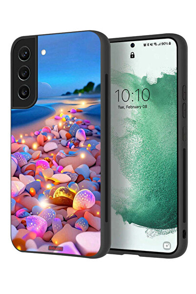 Tolwak غطاء حماية لهاتف سامسونج جالاكسي S21 بلس 5G برسومات فنية من الأحجار