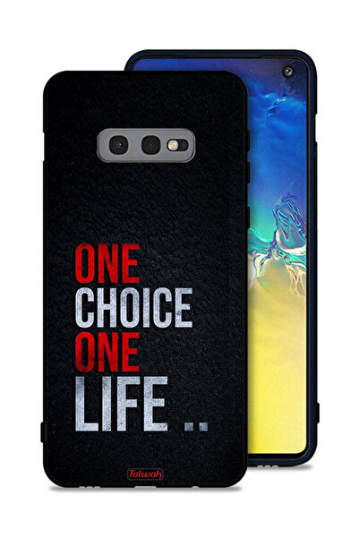 Tolwak غطاء حماية لهاتف Samsung Galaxy S10e - اختيار واحد، حياة واحدة