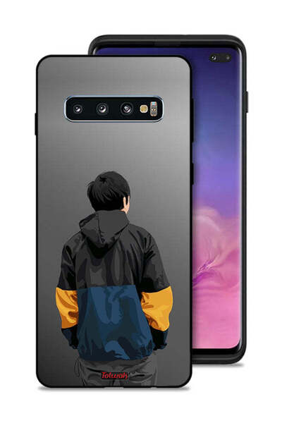 Tolwak غطاء حماية لهاتف سامسونج جالاكسي S10 بلس، صورة فنية لولد