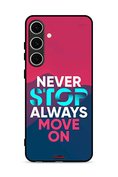 Tolwak غطاء حماية لهاتف Samsung Galaxy M56 5G، لا تتوقف أبدًا، تحرك دائمًا