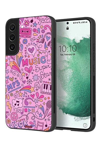 Tolwak غطاء حماية لهاتف Samsung Galaxy S22 5G مع علامات موسيقية